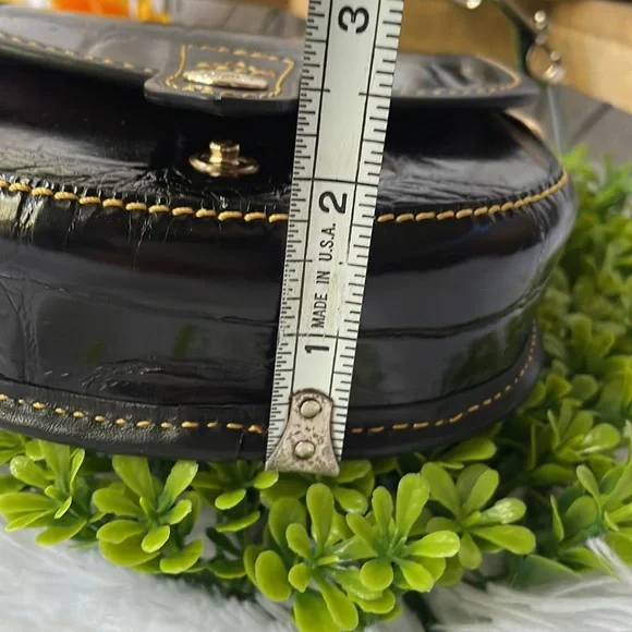 Dooney & Bourke Croco Mini Flap Crossbody - Picture 14 of 14